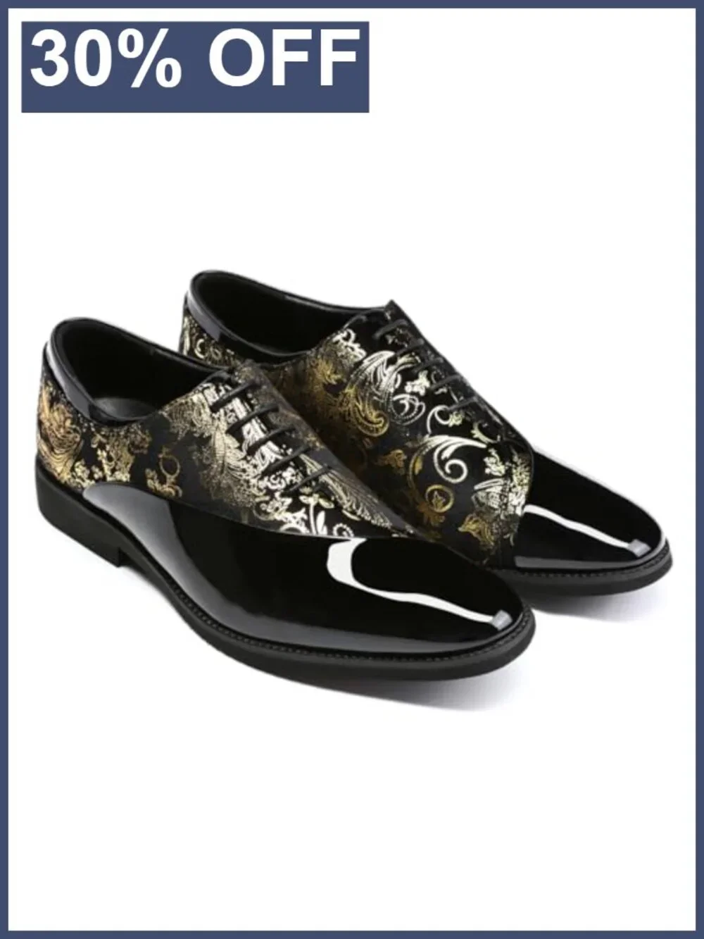 Patent Velvet Oxford Formal Tuxedo Dress Shoes
